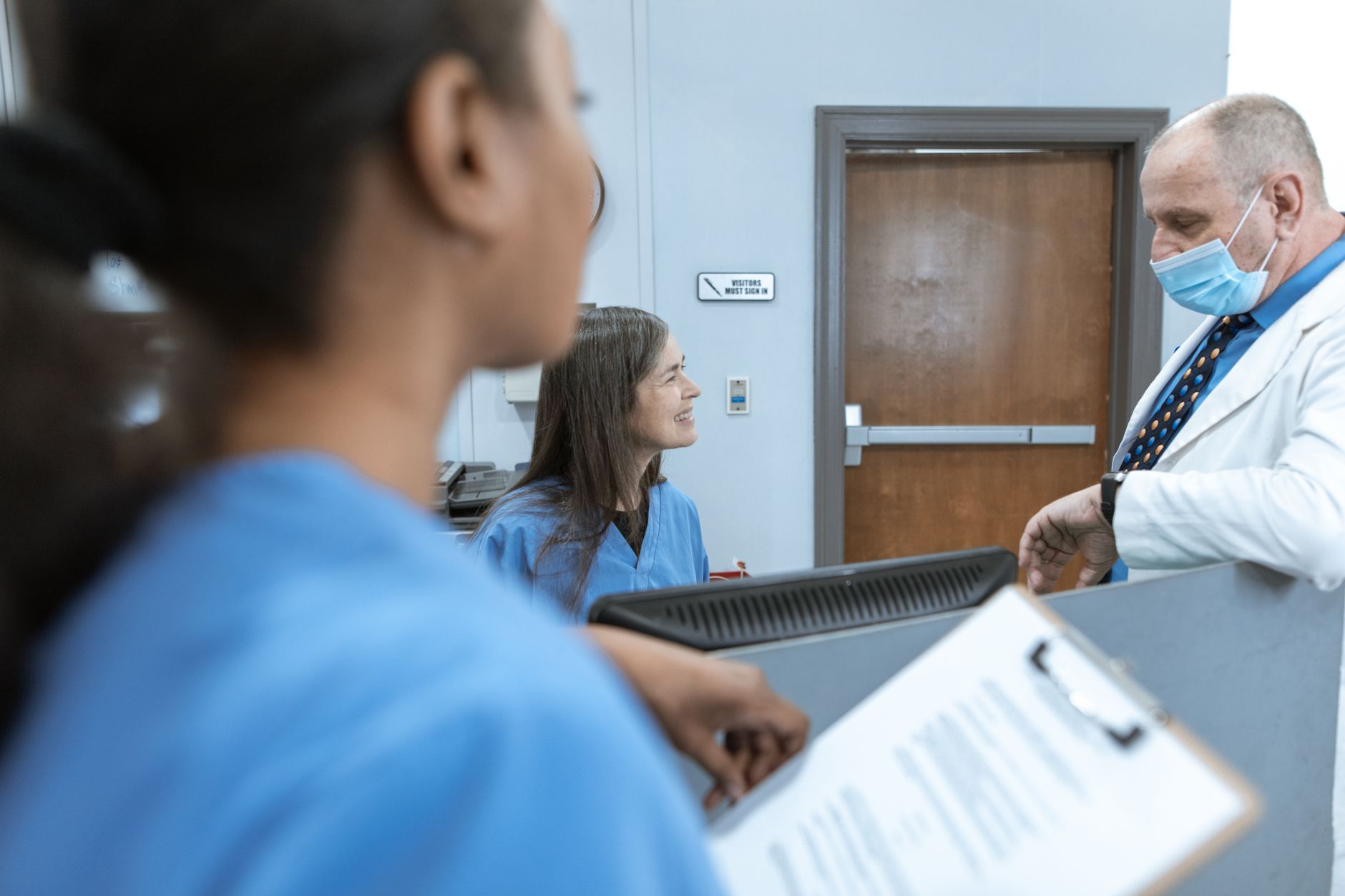 diverse healthcare employment