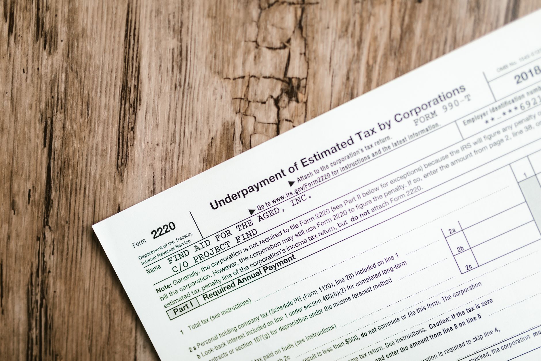 corporate tax payments